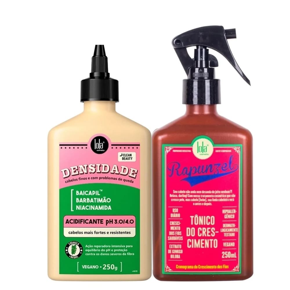 Kit Rapunzel Lola + Escova Massageadora GRÁTIS✨ Só até acabar o estoque!”